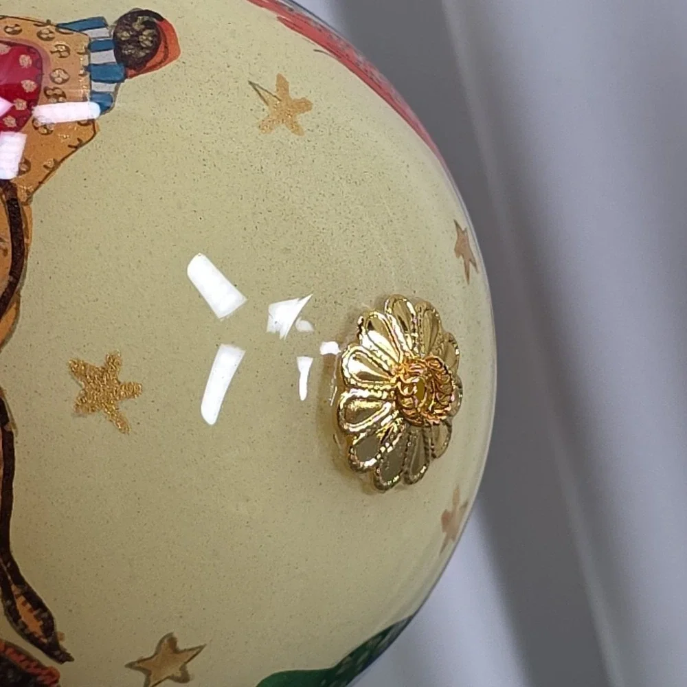 pier 1 li‎ bien christmas ornaments 3 Little Kings Hand Blown Hand Painted